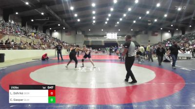 210 lbs Consi Of 8 #2 - Landon Gehrke, Georgia vs Caleb Gaspar, Gilmer Bobcat Wrestling