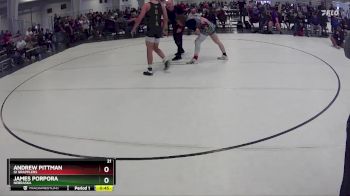 168 lbs Cons. Round 4 - James Porpora, Nebraska vs Andrew Pittman, GI Grapplers