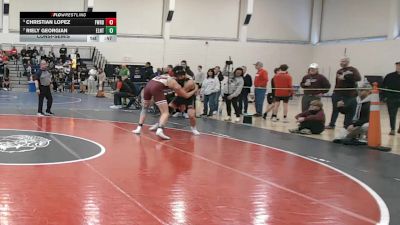175 lbs Consolation - Christian Lopez, Fairfield Warde vs Riely Georgian, East Lyme/Norwich Tech