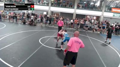 150-159 lbs Champ. Round 1 - Ryan Richie, Edwardsville Wrestling Club vs Philip Glorioso, Gateway Science Academy