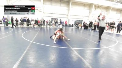 113 lbs Champ. Round 1 - Grady Johnson, Uintah vs Rico Quintana, Roy
