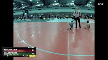 55A Champ. Round 1 - Kinlee Farmer, Neosho Youth Wrestling vs Maverick Eady, Lebanon Yellowjacket Wrestling