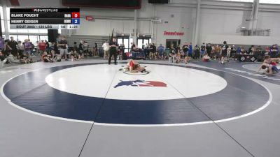 120 lbs Cons. Rd Of 32 - Blake Foucht, Dayton Bandits vs Henry Geiger, Beastmode Wrestling