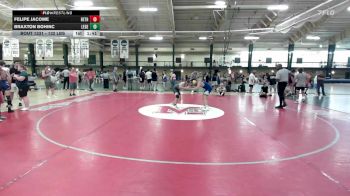 132 lbs Final - Felipe Jacome, Bethesda Chevy Chase High School vs Braxton Bohinc, Legend Wrestling Club