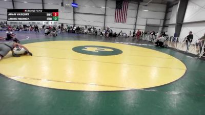 160 lbs Round 3 (12pm Friday) - James Hedrick, Terps Xtreme vs Adam Vasquez, Rough House W.C.