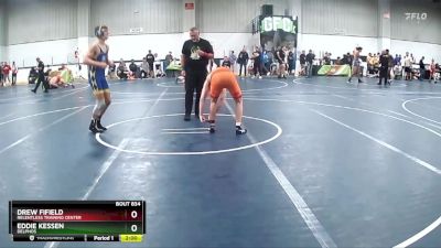 140 lbs Cons. Round 4 - Eddie Kessen, Delphos vs Drew Fifield, Relentless Training Center