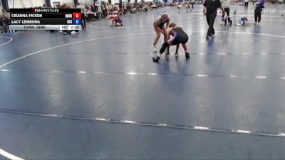 131 lbs Cons. Semi - Lacy Lemburg, Southeast CC vs Cieanna Ficken, Hawkeye Community College