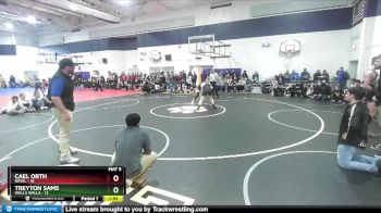150 lbs Round 1 (4 Team) - Cael Orth, Royal vs Treyton Sams, Walla Walla