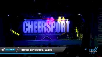 Famous Superstars - VANITY [2021 L5 Senior Coed - D2 - Large Day 2] 2021 CHEERSPORT National Cheerleading Championship