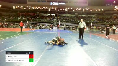 110 lbs Consi Of 16 #2 - Lincoln Faisst, Predators vs Dylan Rosas Ordonez, Cja