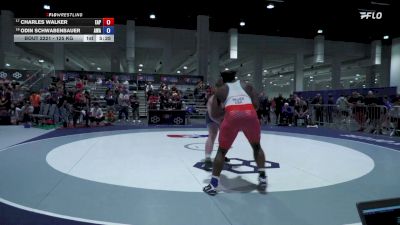 125 kg Champ. Rd Of 32 - Charles Walker, EAP vs Odin Schwabenbauer, Ascend Wrestling Academy