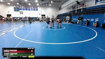 285 lbs Champ. Round 1 - Wyatt Herther, Campbell County vs Zaryc Prosser, Riverton
