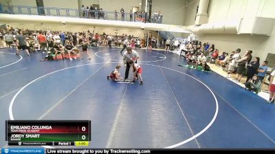 70-75 lbs Round 1 - Emiliano Colunga, Team Pride Academy vs Jordy Smart, Ravage