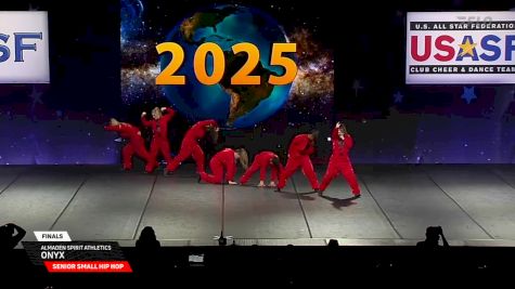 Almaden Spirit Athletics - Onyx [2025 Senior Small Hip Hop Finals] 2025 The Dance Worlds