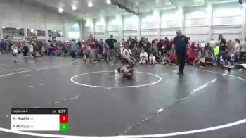 B-55 lbs Consi Of 4 - Michael Roshia, NY vs Patrick McManus-Cruz, WV