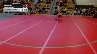 125 lbs Champ. Round 2 - Aiden Slama, Wisconsin-La Crosse vs Carlo Arreola, Southwest State