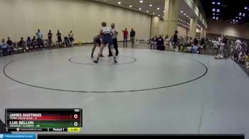 160 lbs Round 9 (10 Team) - Luis Bellon, Somerset Academy vs James Hastings, Terre Haute Blue