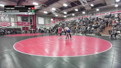 215 lbs Cons. Round 2 - Alex Diaz, Indio vs Micah Britfeld, North Torrance