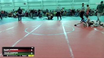 80 lbs Round 5 (10 Team) - Travis Chapman, Neighborhood WC vs Elijah Wineberg, Bandits