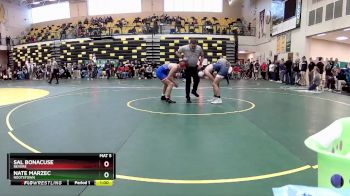 132 lbs Cons. Round 4 - Sal Bonacuse, REVERE vs Nate Marzec, ROOTSTOWN