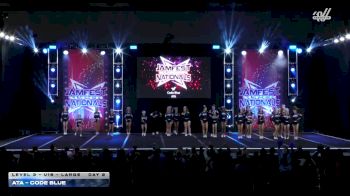 ATA - Code Blue [2026 L3 - U16 - Large DAY 2] 2026 JAMfest Cheer Super Nationals
