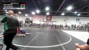 157 lbs Round Of 16 - Kevyn Mendez, Silverback WC vs Cael McMahon, Unattached