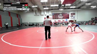 165 lbs Consi Of 16 #2 - Tj Schierl, Ohio State - Unatt vs Buzzy Bomberger, Cornell - Unatt