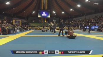 Maria Corina Montoya Cuervo vs Pamela Lopes De Almeida 2026 IBJJF European NoGi