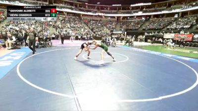 150-2A Cons. Semi - Giovonni Aldretti, Walsenburg Jr/Sr High School vs Kevin Cisneros, Monte Vista