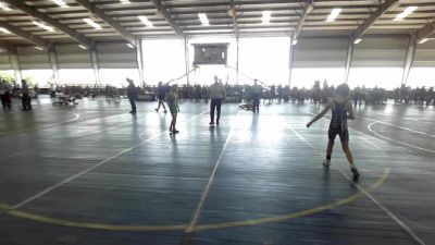 58 lbs Semifinal - Kensey Morales, BlackCat WC vs Kori Calderon, Carlsbad Combat WC