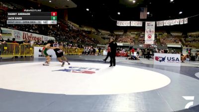 Open Men - 70 lbs Cons. Round 3 - Jack Eads vs Danny Andrade