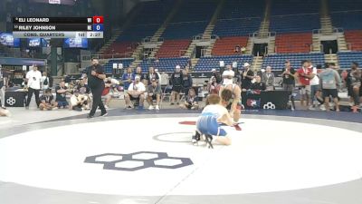 190 lbs Cons. Quarters - Eli Leonard, Wisconsin vs Riley Johnson, Nebraska