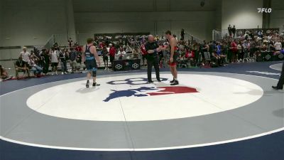 97 lbs Quarters - Lusiano Lopez, Peninsula Wrestling Club vs Camden McDanel, Nebraska Wrestling Training Center