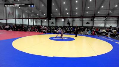 16U Boys FS - 120 lbs Cons. Round 2 - Elijah Wightman, WA vs Teague Meagher, WA