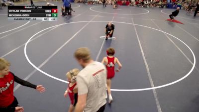 Elementary - 56 lbs Cash Little, STMA vs Kaison Perkins, NRHEG