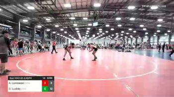 145 lbs Prelims - Andrew Loniewski, Ragin Raisins Marquis vs David Luckey, Team Diamond Fish Blue