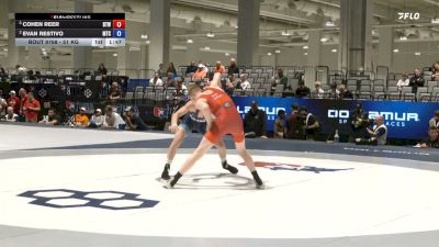 51 kg Semis - Cohen Reer, Burnett Trained Wrestling vs Evan Restivo, M2 Training Center