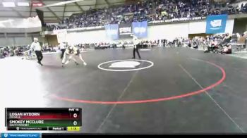 1A 138 lbs Semifinal - Smokey Mcclure, South Whidbey vs Logan Hydorn, Colville