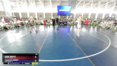 94 lbs Round 1 (8 Team) - Gabe Benyo, Pennsylvania vs Thomas Gorst, Utah Gold