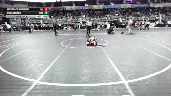 58 lbs Consi Of 4 - Maverick Lederer, Prescott Valley BigHorns vs Declan Ites, Premier