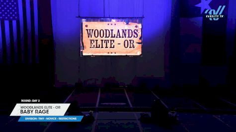 Woodlands Elite - OR - Baby Rage [2024 L1 Tiny - Novice - Restrictions Day 2] 2024 NCA Lonestar Classic