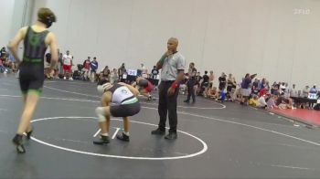 126 lbs Round 1 (6 Team) - Dylan Lynn, Fuller Wrestling Center vs Justin Whaley, Team Snapdown
