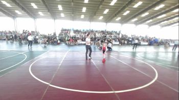 50 lbs Semifinal - Bentley Baker, Ravage vs Kc Begay, Stout Wr Ac