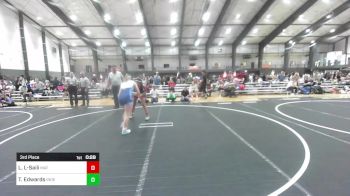 130 lbs 3rd Place - Layliana Lafoga-Saili, Mat Demon WC vs Taylor Edwards, Independent