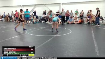 92 lbs Finals (2 Team) - Omar Niyazov, Xtreme Team vs Cole Desiano, New England All Stars