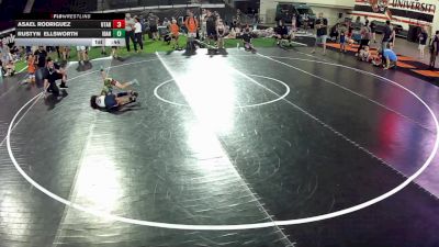 44.5-47.2 lbs Champ. Round 4 - Rustyn Ellsworth, Idaho vs Asael Rodriguez, Utah