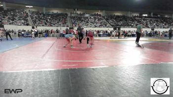 120 lbs Semifinal - Quin Turner, Hinton Comets vs Ruby Pascal, Bartlesville Junior High (Girls)