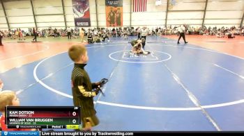 92 lbs Rd# 3 12:00pm Friday - William Van Bruggen, Legends Of Gold vs Kam Dotson, Minion Green