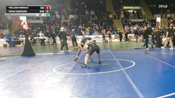 150 lbs Quarterfinal - William Merkle, Reading vs Noah Beshara, Methuen