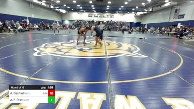 197 lbs Round Of 16 - Aris Dashiell, Wesleyan vs Aaron Foley-Pratt, Southern Maine